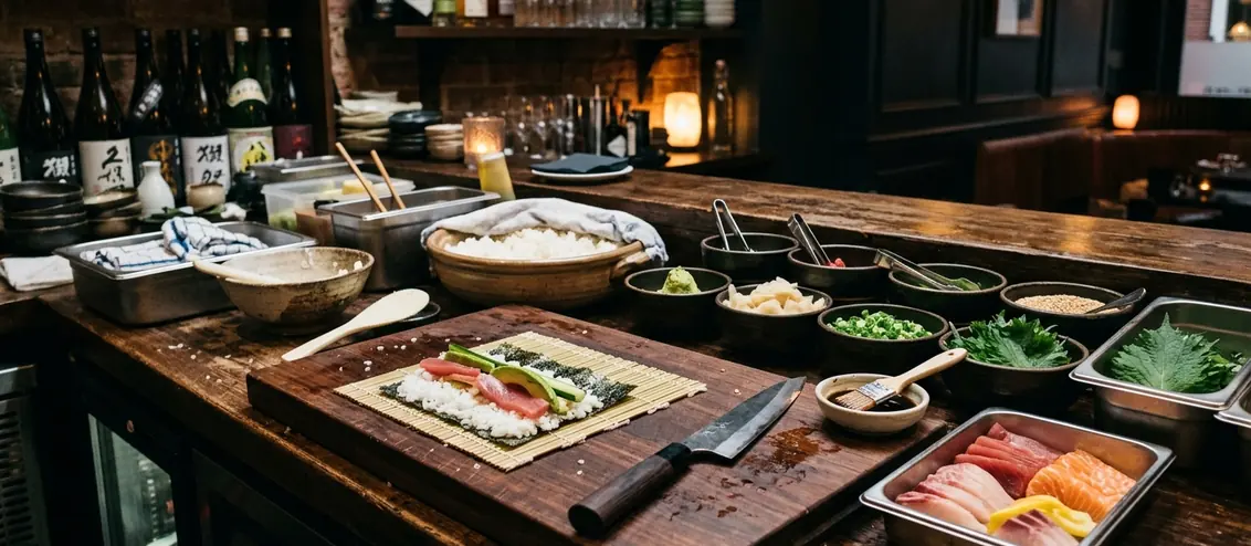 Image showing sushi_venue
